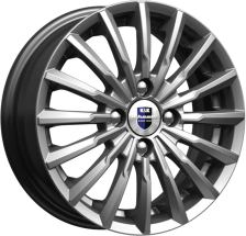 КиК (K&K) Акцент 7x17 5x112 ET38 66.6 Дарк Платинум