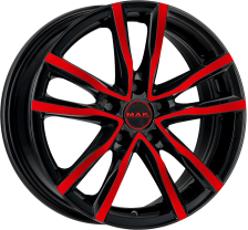 Mak Milano 6.5x16 5x114.3 ET40 76 BK+R