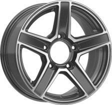 SKAD Сафари 7x16 5x139.7 ET30 98.5 Graphite